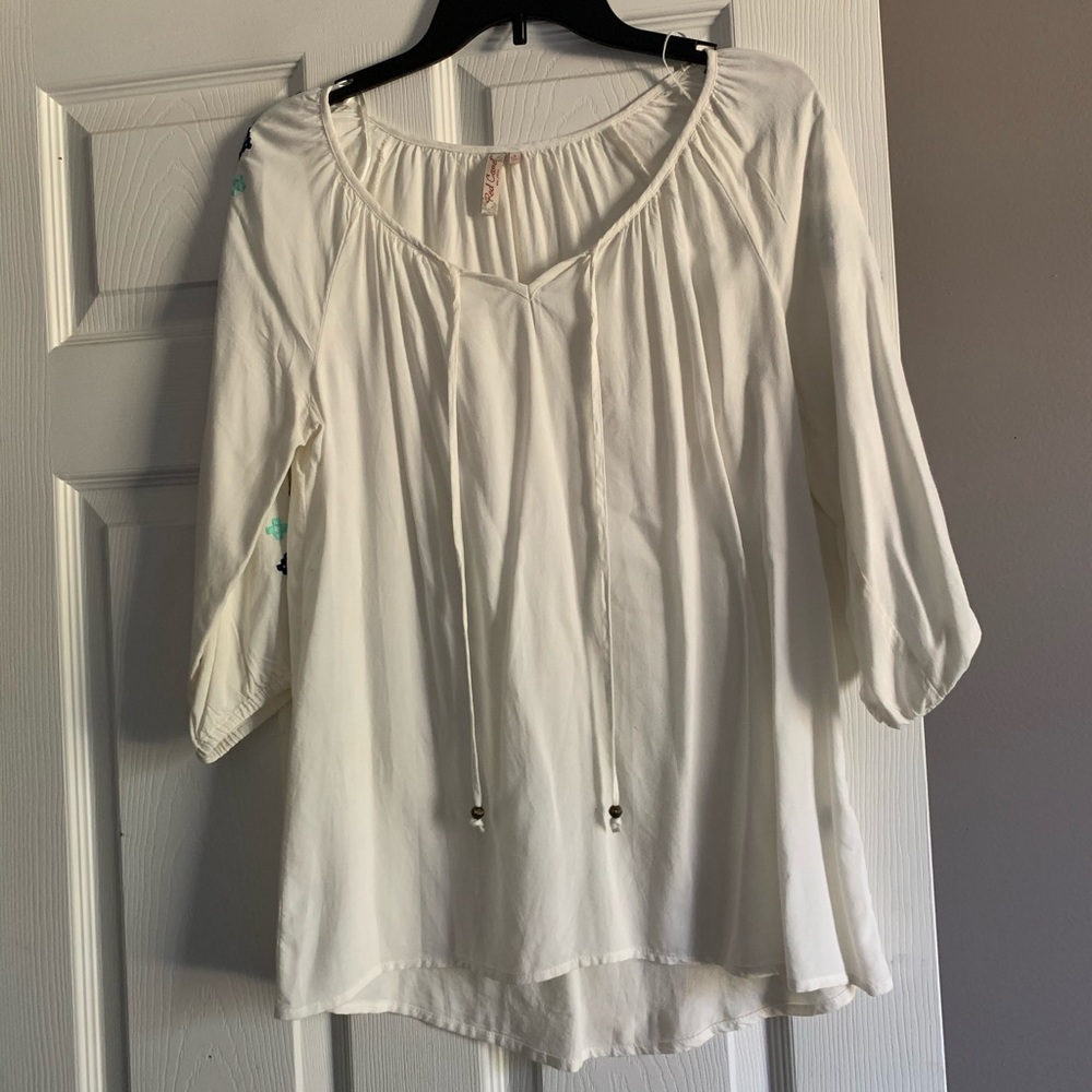 white shirt